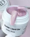 Builder Liquid Gel Glitter Rose Karl Diamant 30 ml
